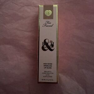 Too Faced High-Shine Sparkling Lip Gloss - Sunset Crush